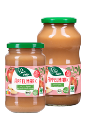 Verpackung Eigenmarke HIT Bio Apfelmark Verpackung Eigenmarke HIT Bio Apfelmark